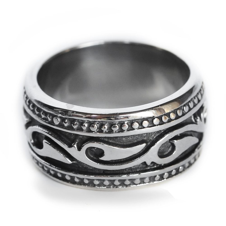 Кільце з рослинним візерунком (rng-030)