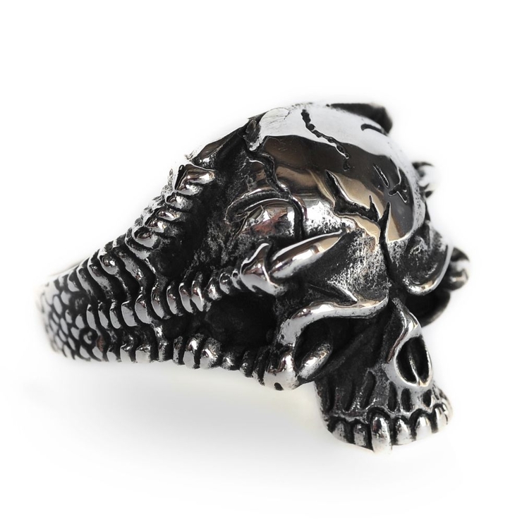 Перстень Тріснутий череп з кігтями (rng-033)