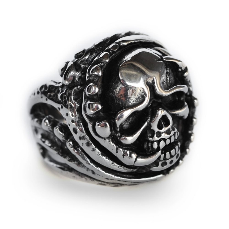 Перстень Череп з щупальцями (rng-065)