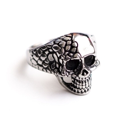 Перстень Череп двуликий (rng-013)