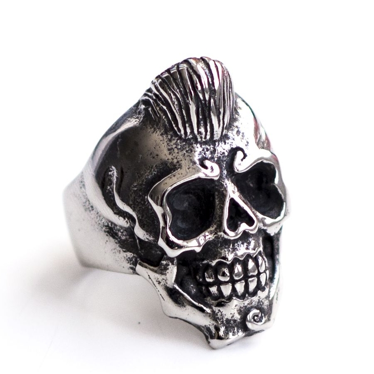Перстень Череп (Rockabilly) (rng-009)