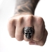 Перстень Череп з візерунком (rng-008)