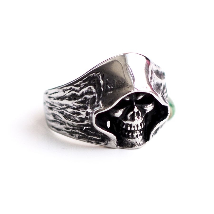 Перстень Череп в капюшоне (rng-026)