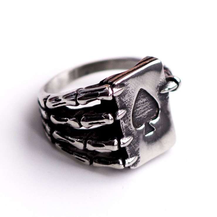 Перстень Рука скелета з картами (rng-015) Перстень Рука скелета з картами (rng-015)