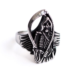Перстень Смерть з косою (rng-025)