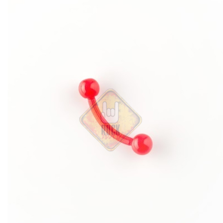 Банан (акрил, колір червоний) (b-010)