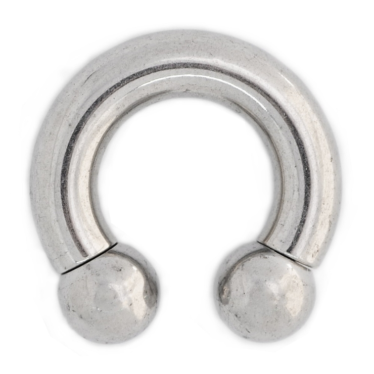 Підкова Хард (хірургічна сталь, колір сталевий) (hcir-001) Підкова Хард (хірургічна сталь, колір сталевий) (hcir-001)