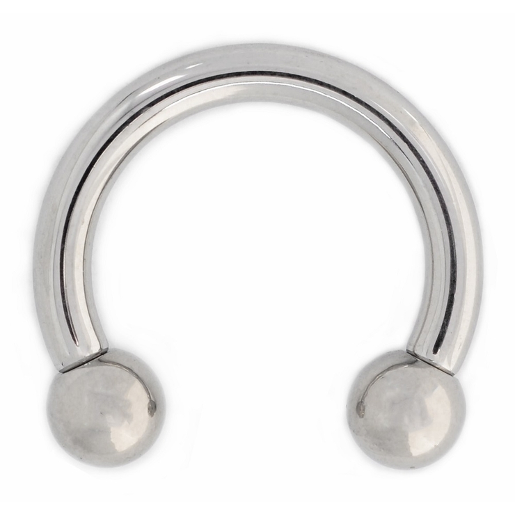 Підкова Хард (хірургічна сталь, колір сталевий) (hcir-002)