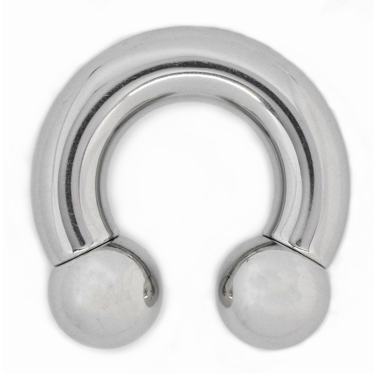 Підкова Хард (хірургічна сталь, колір сталевий) (hcir-004)