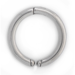 Кольцо Хард-обманка (хирургическая сталь, цвет стальной) (hrf-001)