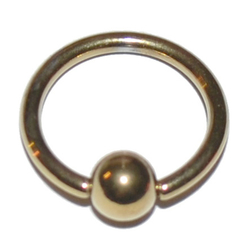 Кольцо (сталь, цвет золотой)