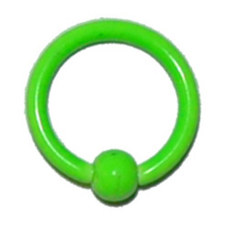 Кільце (хір.сталь, зеленое) Кільце (хір.сталь, зеленое)