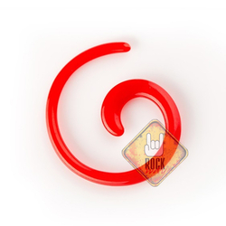 Расширитель (спираль, акрил, цвет красный) (ex-029–ex-036)