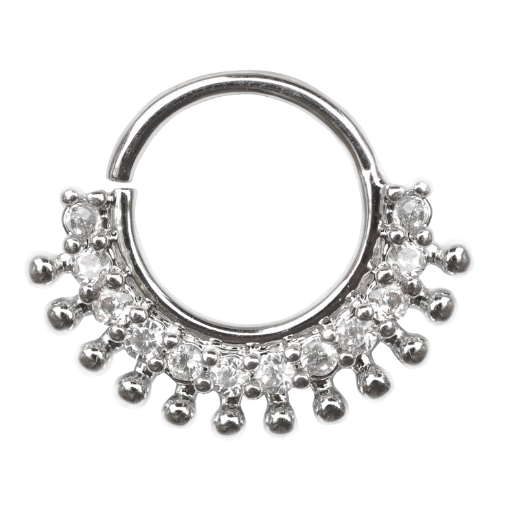 Септум (титановий сплав, колір сталевий, ширина15 мм) (stm-002)