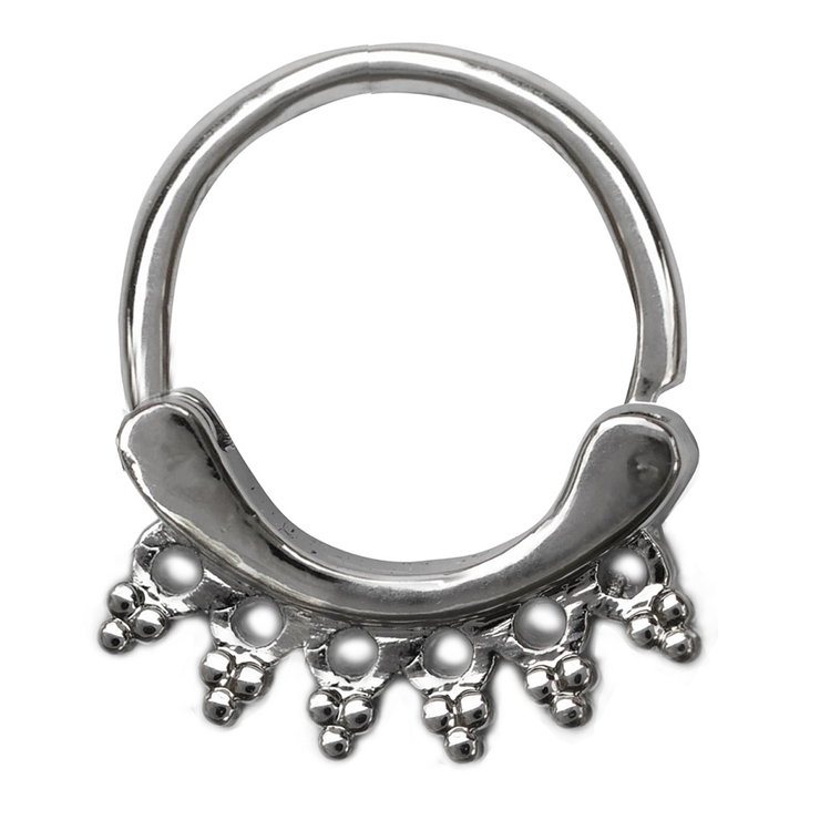 Септум (титановий сплав, колір сталевий, диаметр 14 мм) (stm-004) Септум (титановий сплав, колір сталевий, диаметр 14 мм) (stm-004)