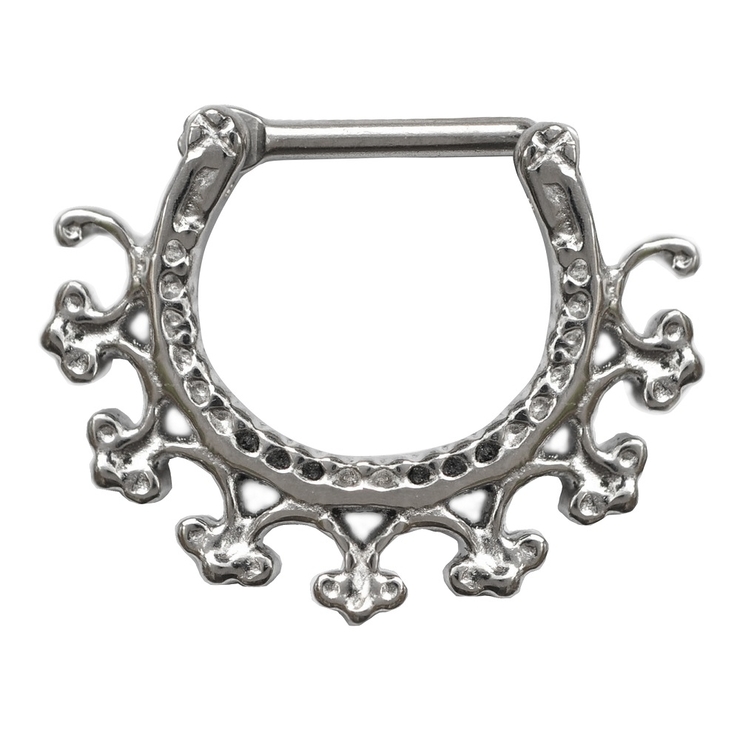 Септум (титановий сплав, колір сталевий, ширина 20 мм) (stm-005) Септум (титановий сплав, колір сталевий, ширина 20 мм) (stm-005)