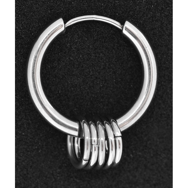 Сережка-кільце (хард обманка з кільцями, хір.сталь, сталевий) (ea-066-067) Сережка-кільце (хард обманка з кільцями, хір.сталь, сталевий) (ea-066-067)