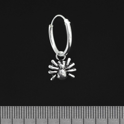 Серьга, кольцо с пауком (eas-074)