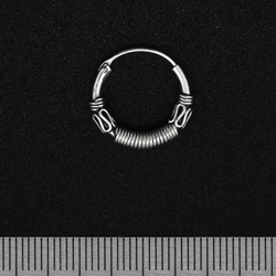 Серьга, кольцо с узором (eas-076)