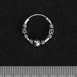 Серьга, кольцо с узором (eas-077)