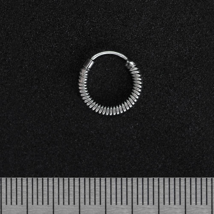 Серьга, кольцо прямоугольное в сечении (eas-078) Серьга, кольцо прямоугольное в сечении (eas-078)