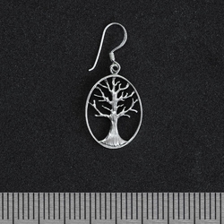 Серьга, дерево (eas-081) 