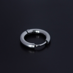 Серьга-кольцо (хард обманка, хир.сталь, стальной) (ea-024-027,054,055)