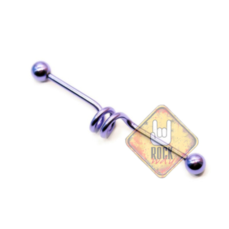 Штанга (хир.сталь, индастриал, цвет фиолетовый)