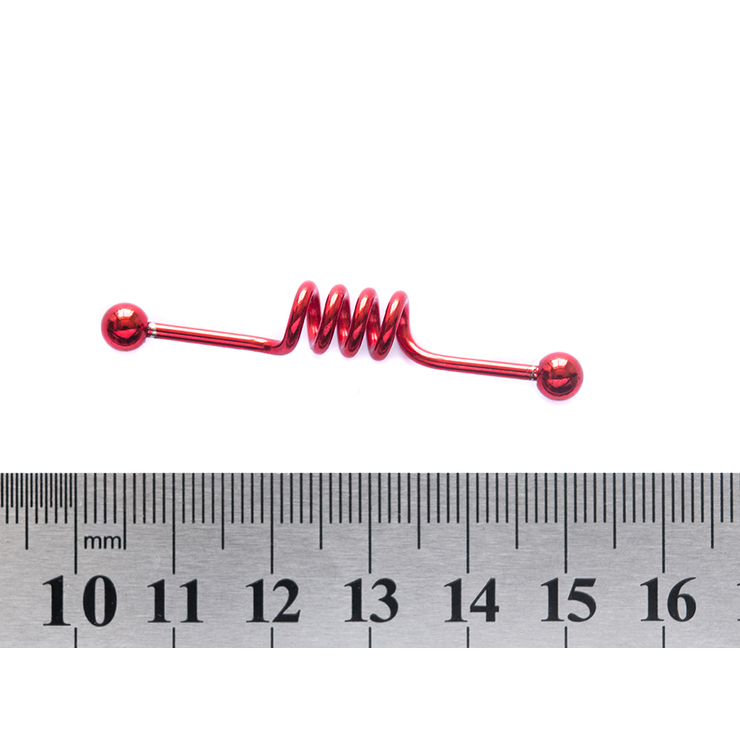 Штанга (хир.сталь, индастриал, цвет красный)