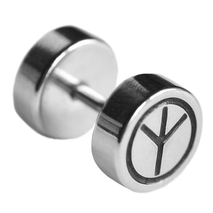 Тоннель-обманка, хир.сталь, (цвет стальной, рисунок пацифик, 8 мм) Тоннель-обманка, хир.сталь, (цвет стальной, рисунок пацифик, 8 мм)