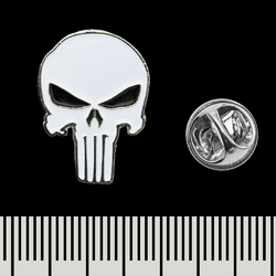 Пин (значок) фигурный Punisher (skull)