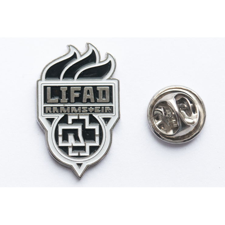 Пин (значок) фигурный Rammstein "LIFAD" (факел) Пин (значок) фигурный Rammstein "LIFAD" (факел)