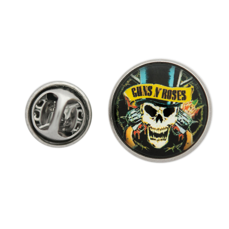 Пин (значок) Guns n’Roses (череп с револьверами) Пин (значок) Guns n’Roses (череп с револьверами)