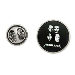 Пін (значок) Metallica "Black Album" faces