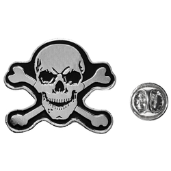 Пін (значок) фігурний Череп піратський