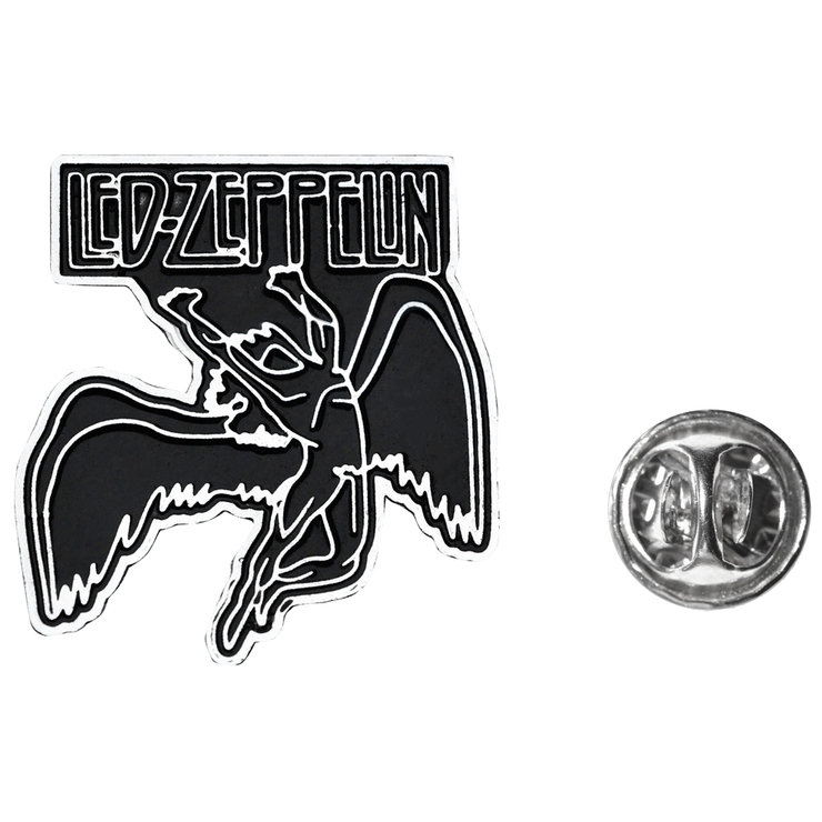 Пин (значок) фигурный Led Zeppelin "Swan Song" (angel)