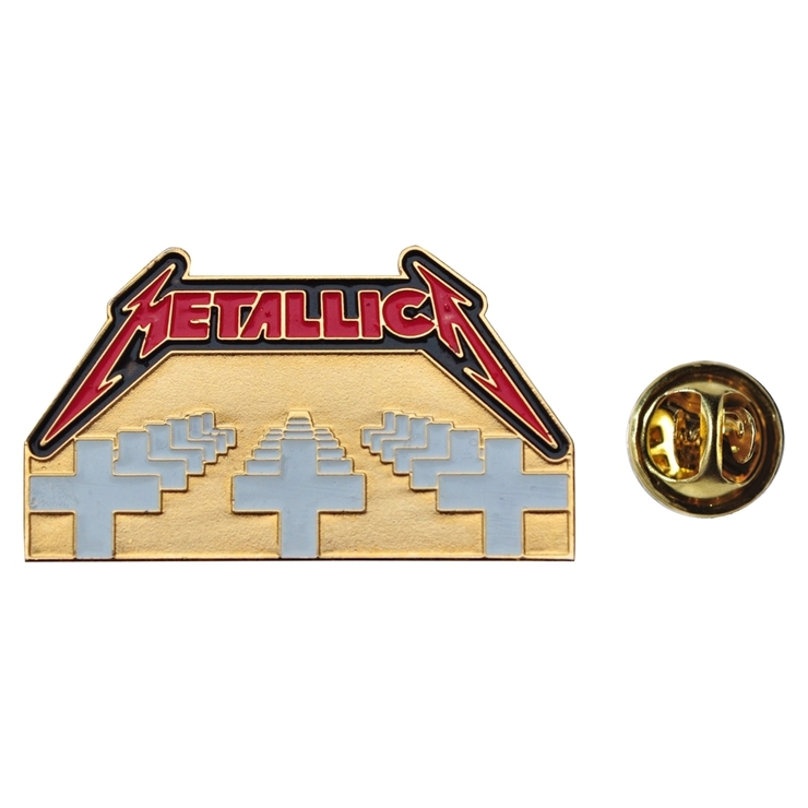 Пін (значок) фігурний Metallica "Master Of Puppets"