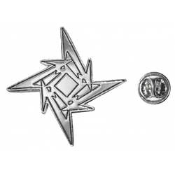 Пін (значок) фігурний Metallica (зірка) Пін (значок) фігурний Metallica (зірка)