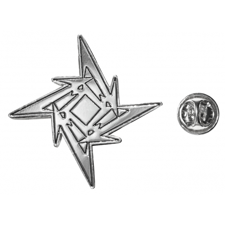 Пин (значок) фигурный Metallica (звезда) Пин (значок) фигурный Metallica (звезда)