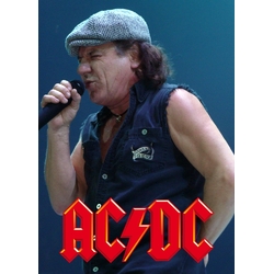 Плакат AC/DC (Брайан Джонсон) Плакат AC/DC (Брайан Джонсон)