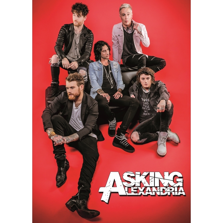 Плакат Asking Alexandria Плакат Asking Alexandria