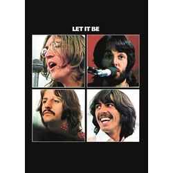 Плакат The Beatles "Let it be"