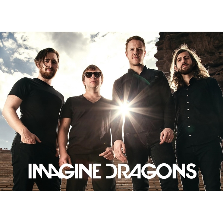 Плакат Imagine Dragons (sun) Плакат Imagine Dragons (sun)