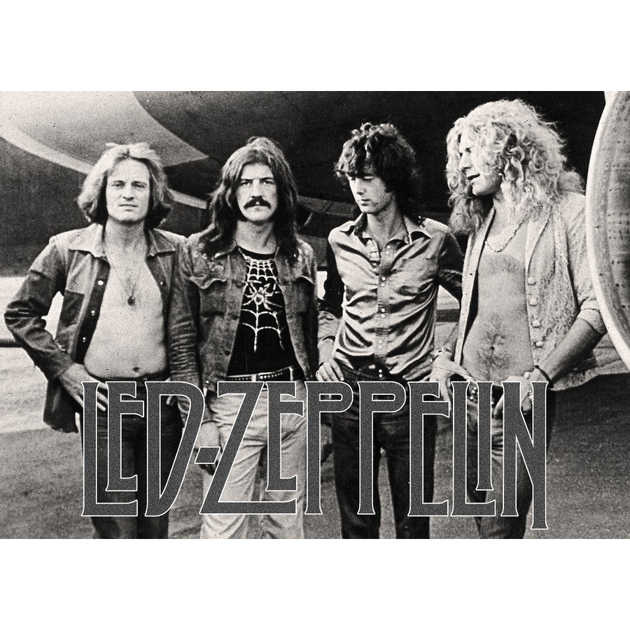 Плакат Led Zeppelin - купить плакат с группой Led Zeppelin в Киеве, цены в  Украине - интернет-магазин Rockway