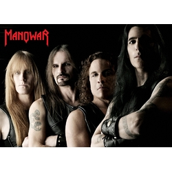 Плакат Manowar (small logo)
