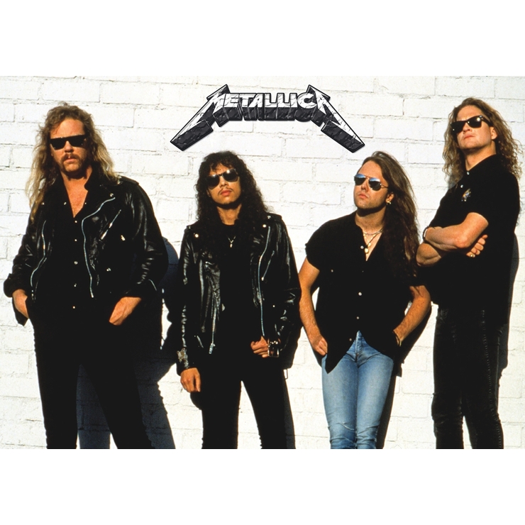 Плакат Metallica 90-s