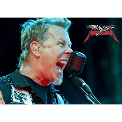 Плакат Metallica "James face" Плакат Metallica "James face"