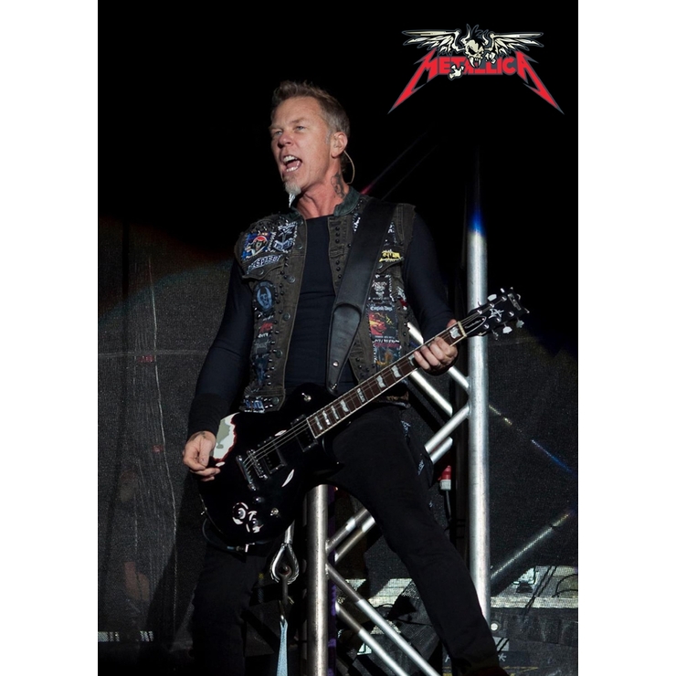 Плакат Metallica (James Hetfield)