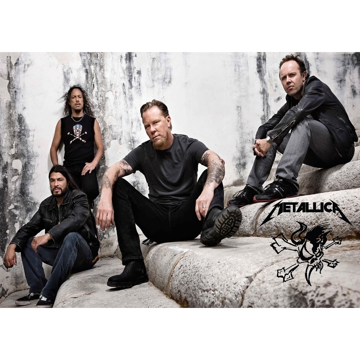 Плакат Metallica (stairs)