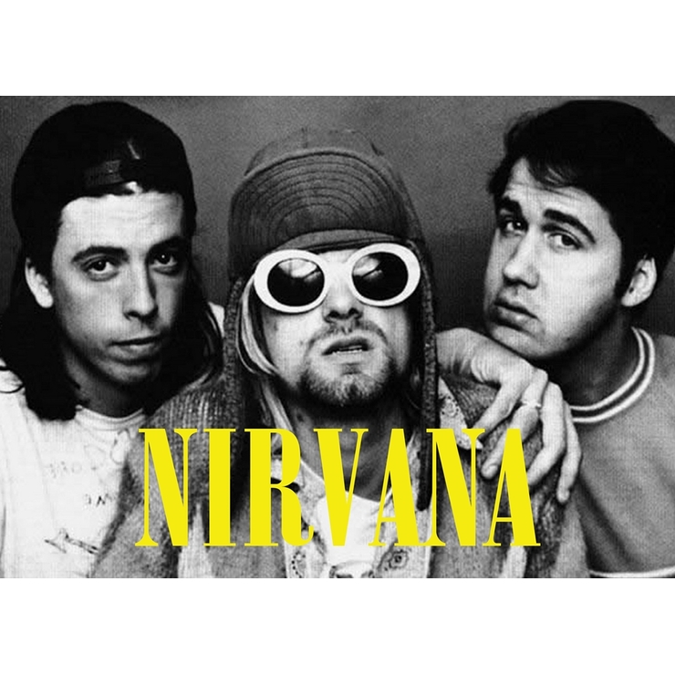 Плакат Nirvana (glasses) Плакат Nirvana (glasses)